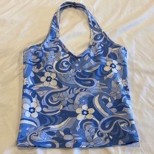 Hollister Floral Halter Top